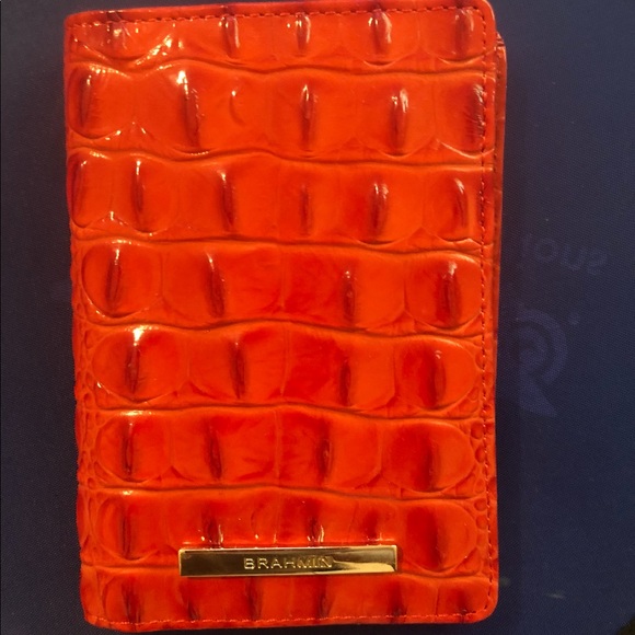 Brahmin Accessories - BRAHMIN PASSPORT WALLET MELBOURNE CAYENNE